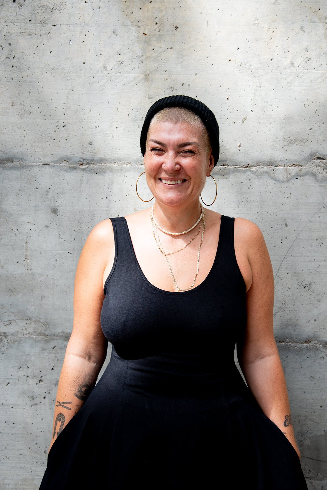 Asri Api Dress Midi Petite in Black - Manners London