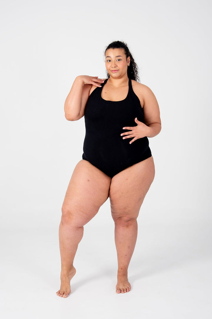 Beela Bodysuit In Black - Manners London