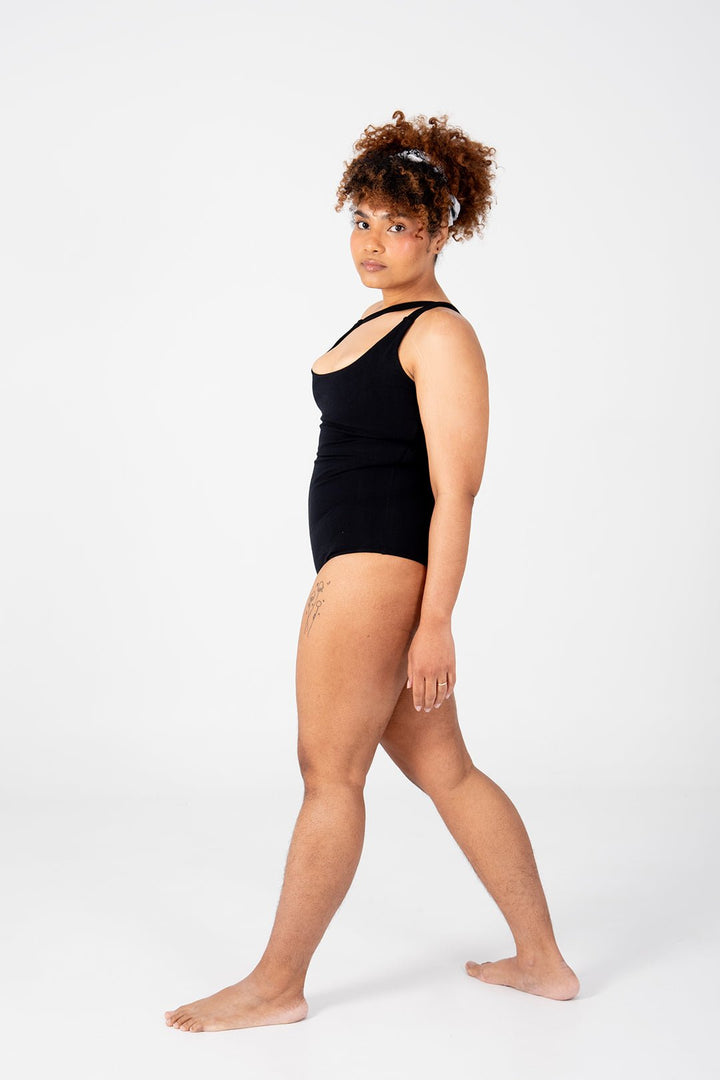 Beela Bodysuit In Black - Manners London