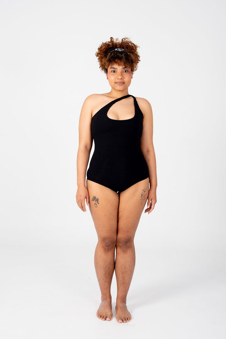 Beela Bodysuit In Black - Manners London
