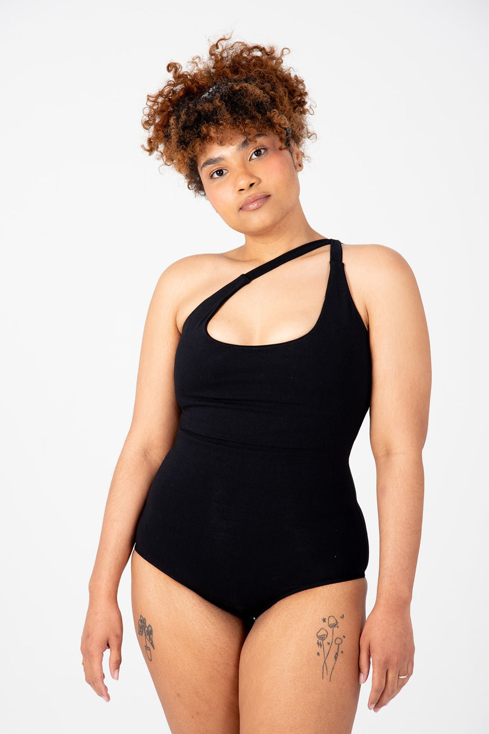 Beela Bodysuit In Black - Manners London