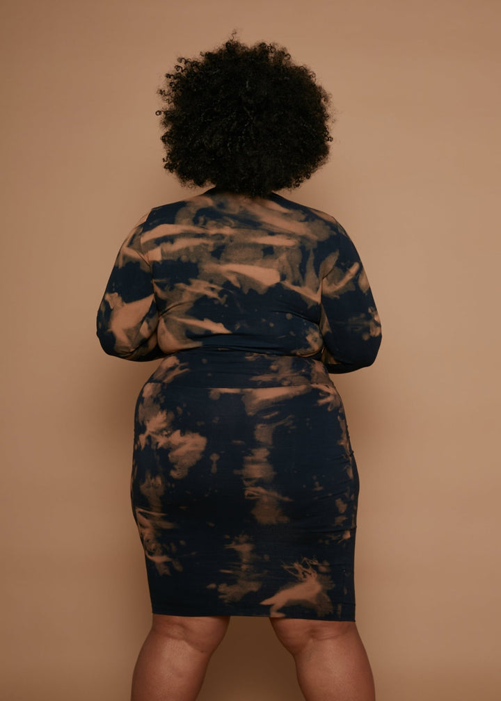 Leki Full Length Top in Acid Wash - Manners London