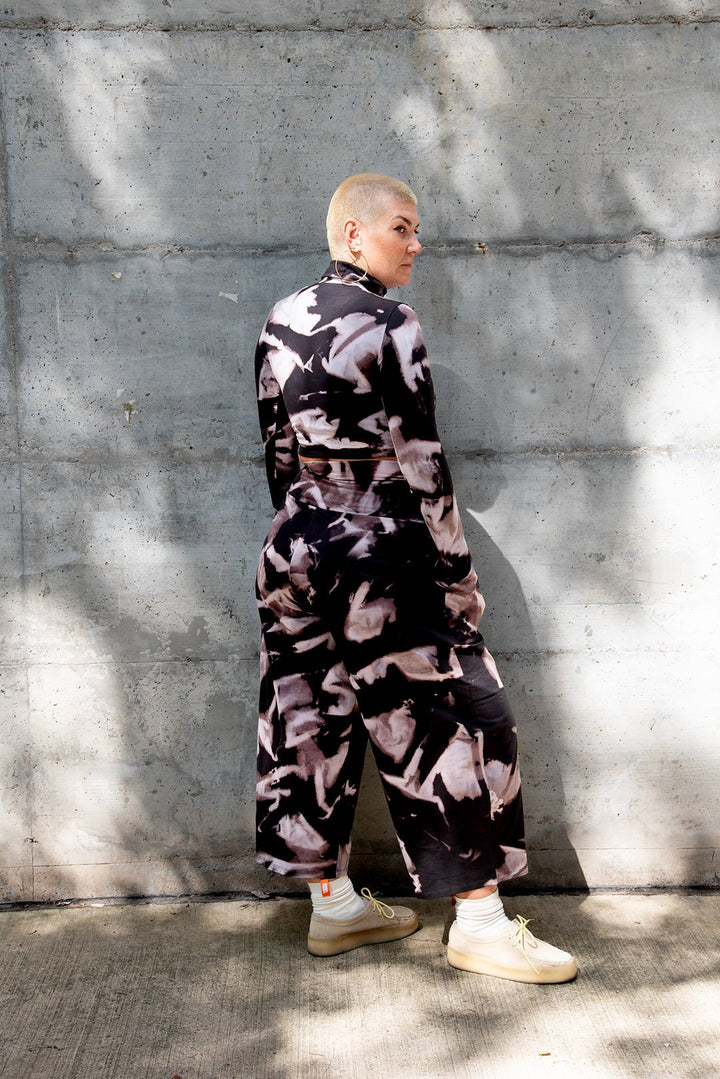 Puff Pants Petite in Hujan Manis - Manners London