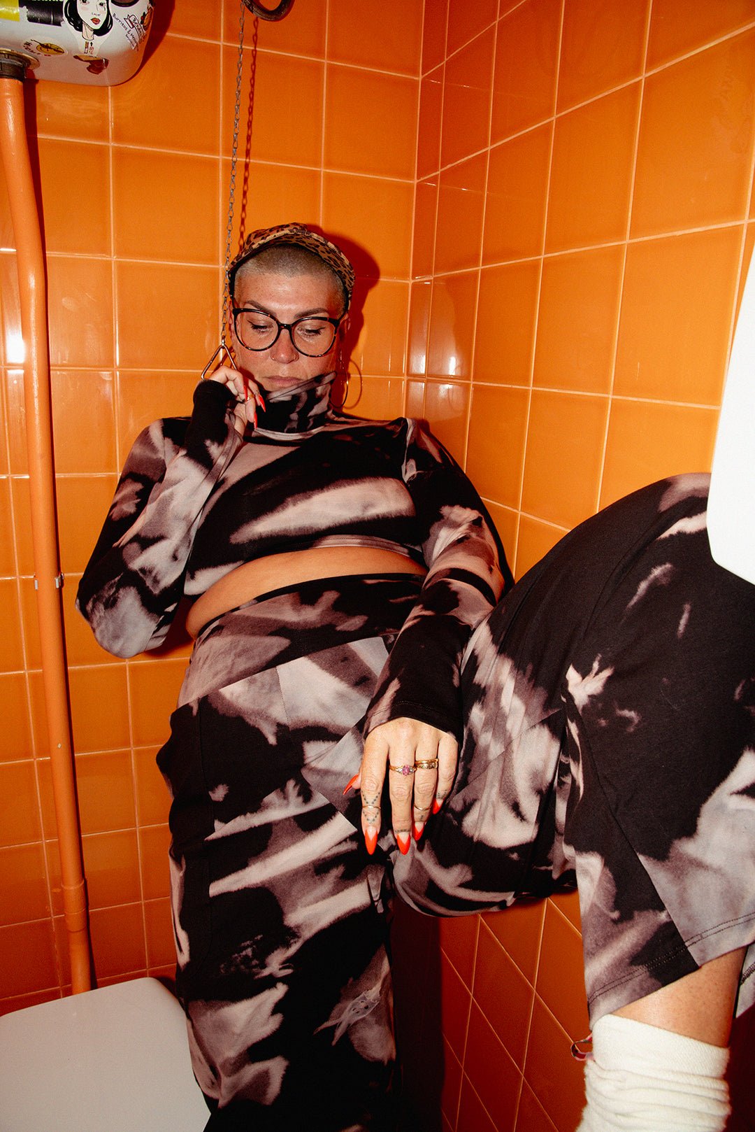 Puff Pants Petite in Hujan Manis - Manners London