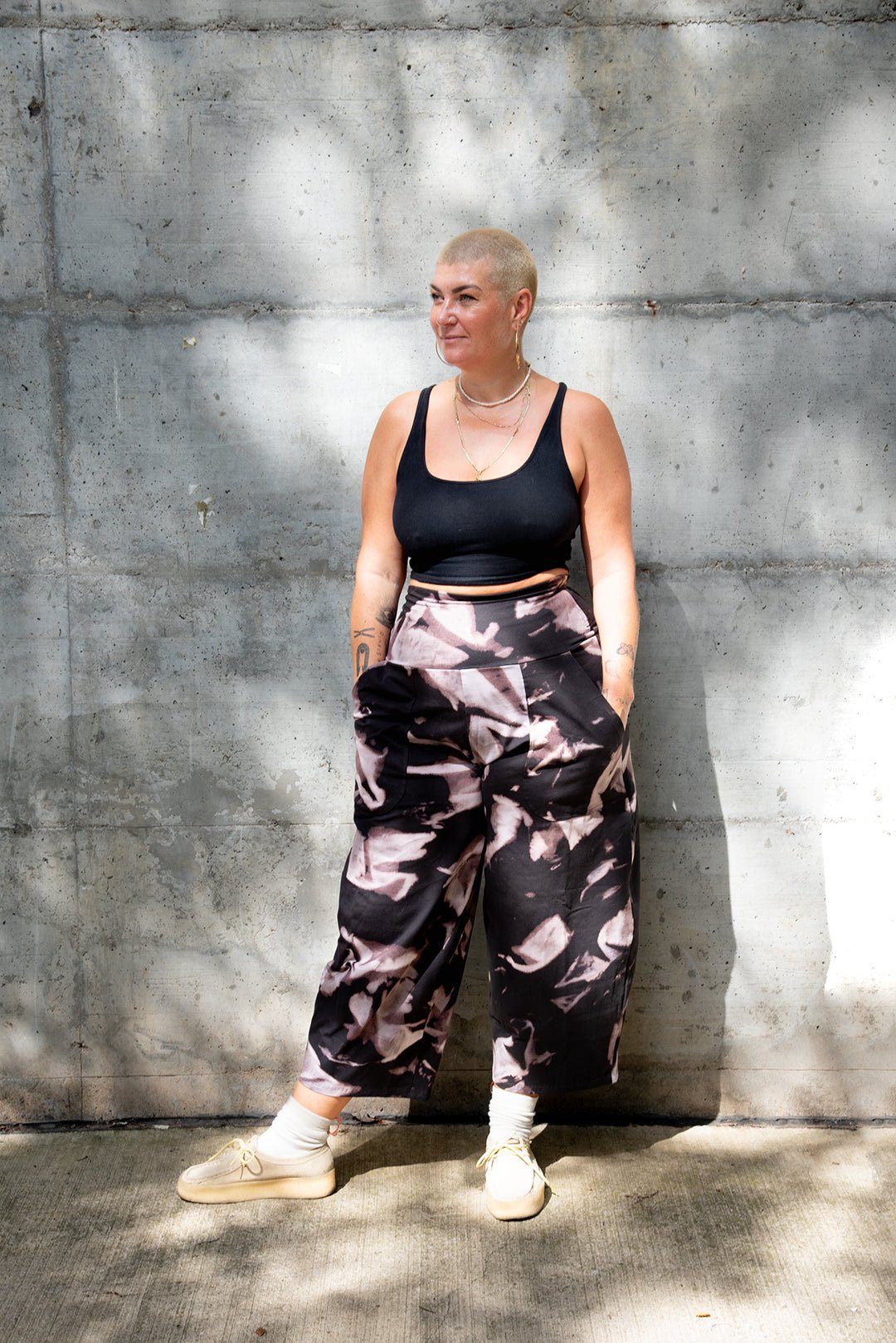 Puff Pants Regular in Hujan Manis - Manners London