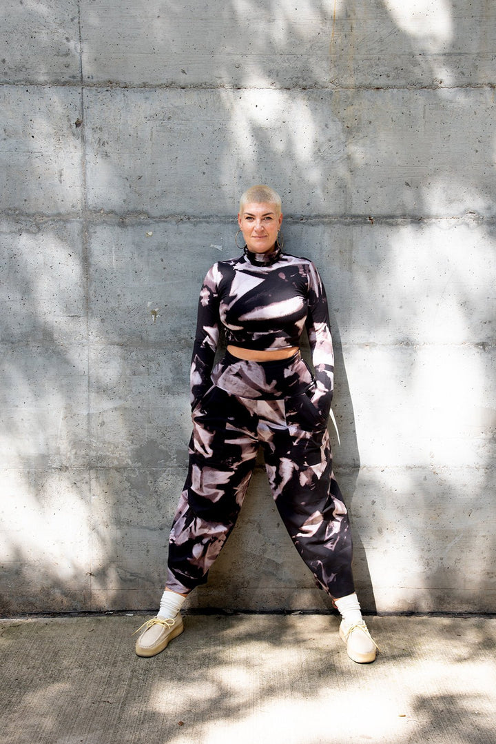 Puff Pants Regular in Hujan Manis - Manners London