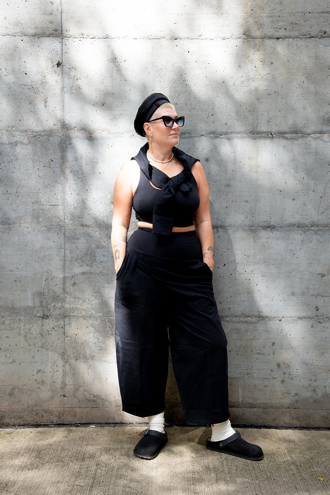 Puff Pants Tall in Black - Manners London