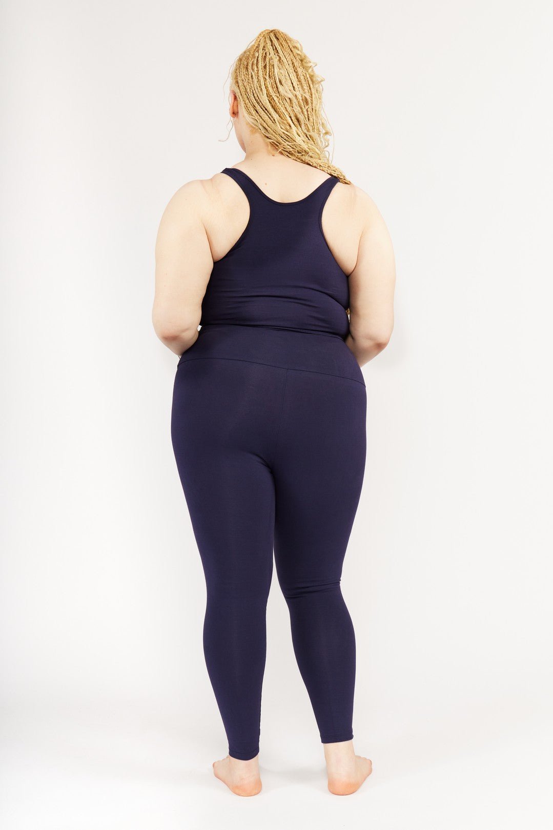 Super High waisted FOUR ZIP tib pants! Regular Length in Eclipse - Manners London