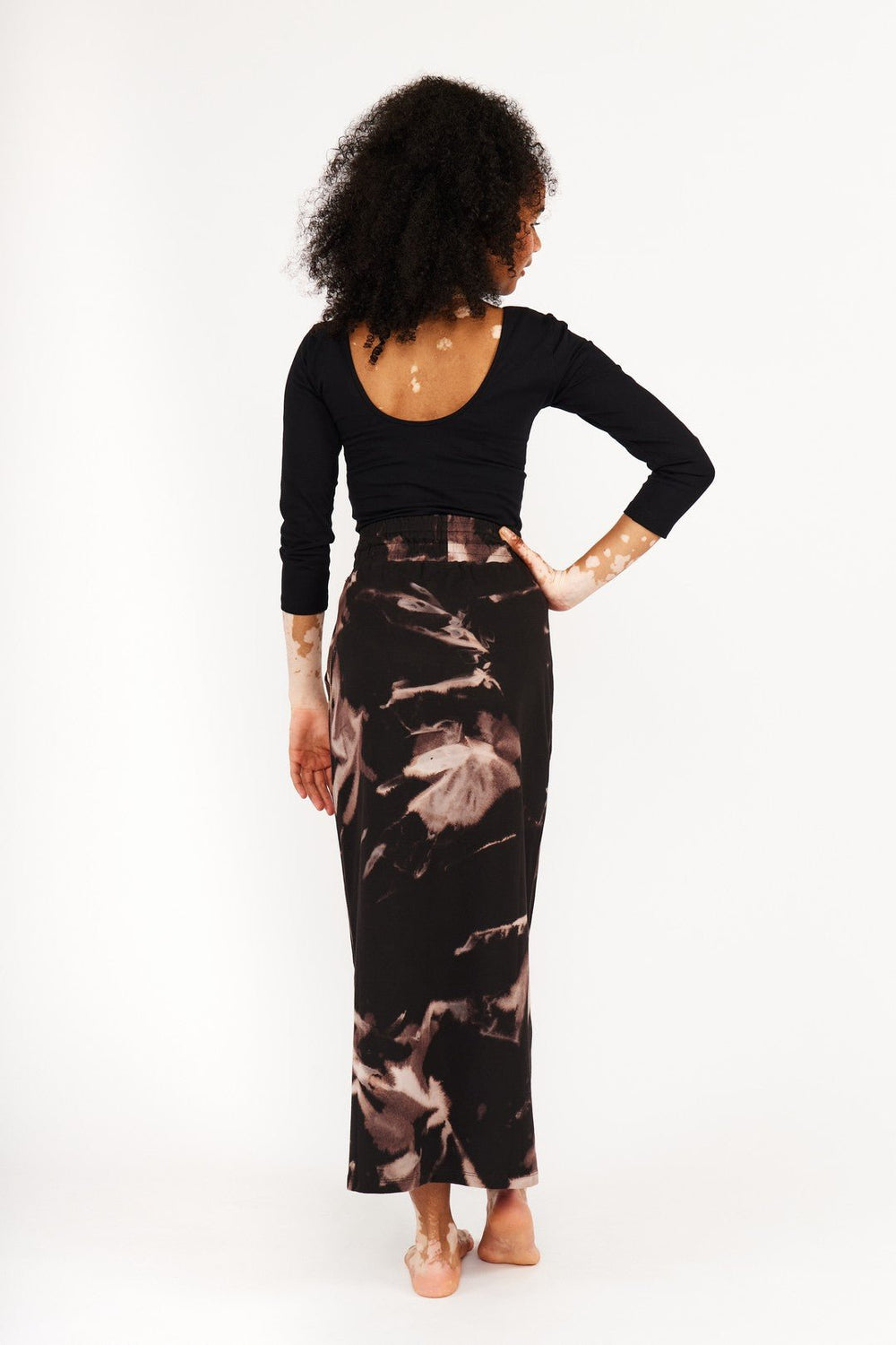 Trackie Midi Skirt Petite in Hujan Manis - Manners London