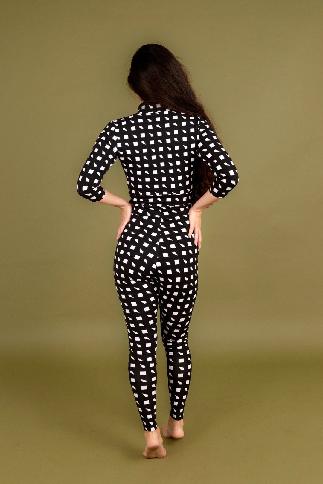 Zip Jumpsuit in Esk - Manners London