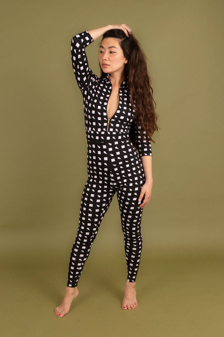 Zip Jumpsuit in Esk - Manners London