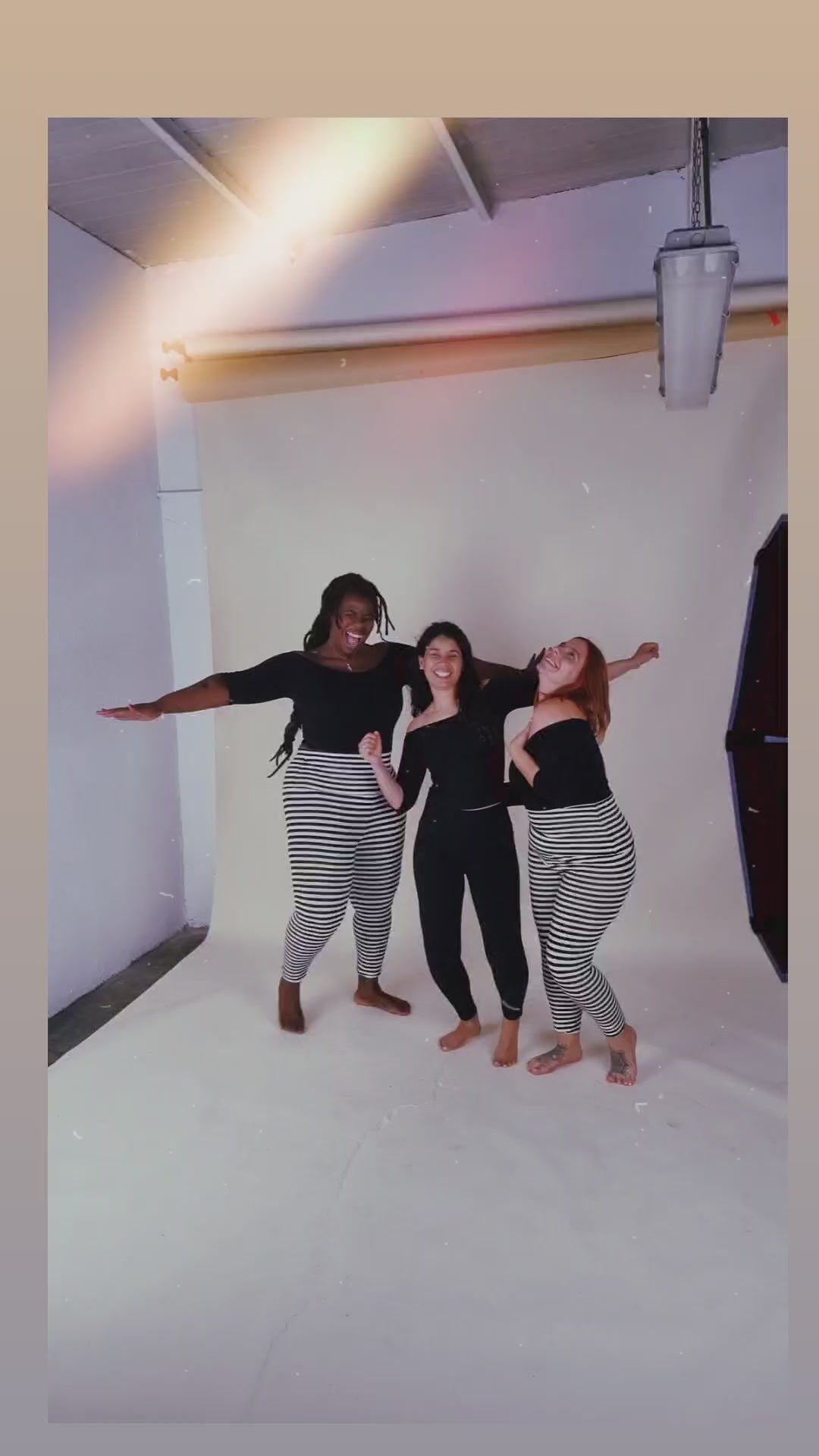 Bardot Mid Crop Top in Black