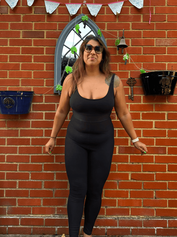 Api Jumpsuit in Black - Manners London