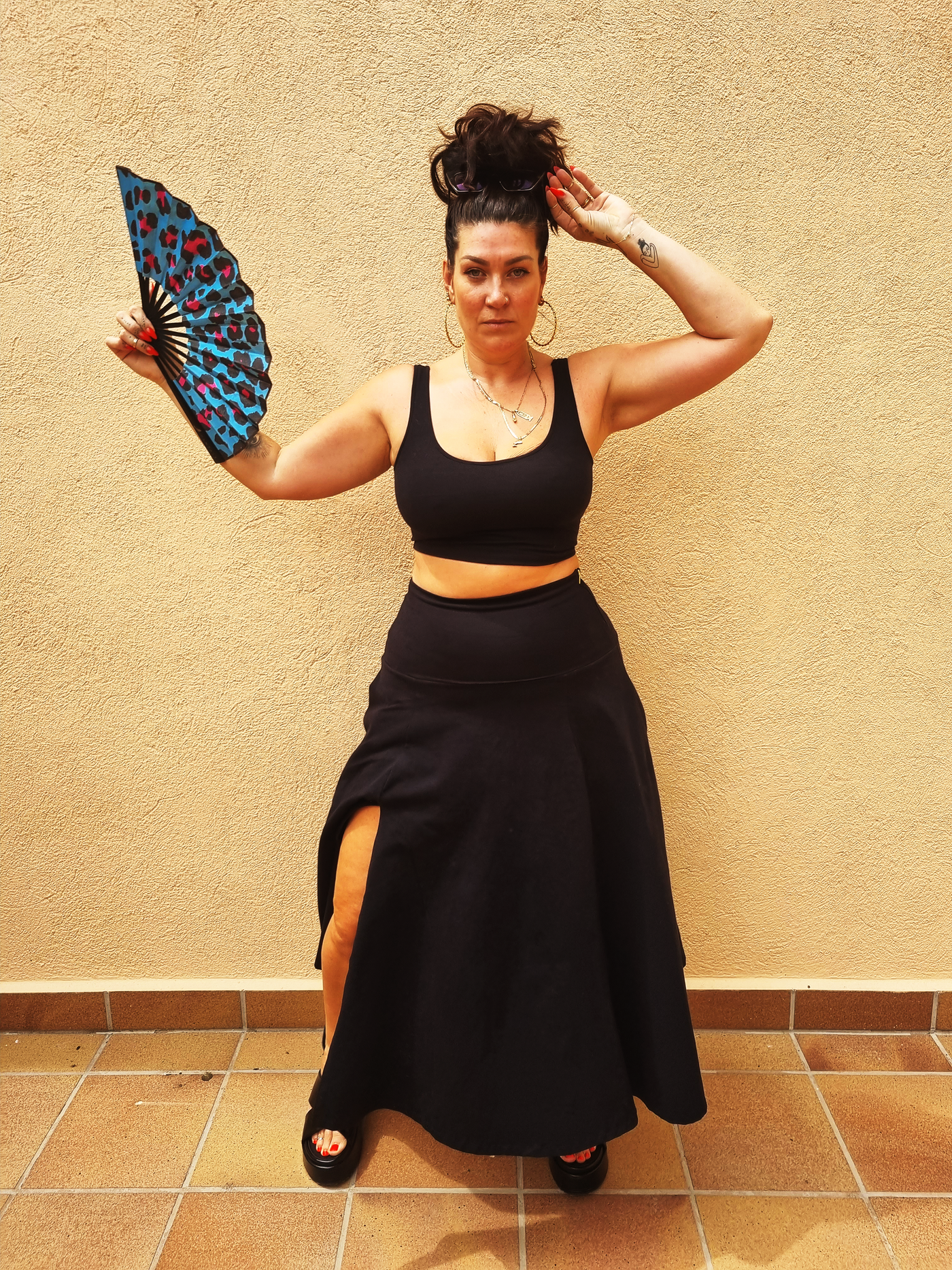 Asri Skirt (Petit) in Black