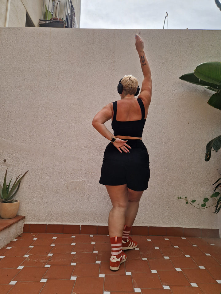 The Skort in Black