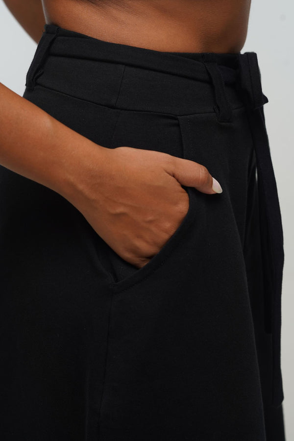 Balloon Trackies in Black