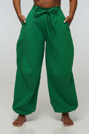 Balloon Trackies in Grass Green