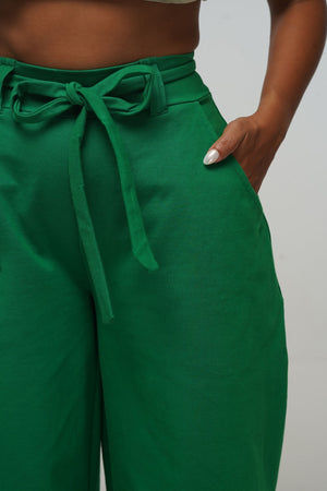 Balloon Trackies in Grass Green