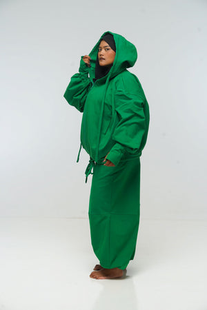 Balloon Trackies in Grass Green