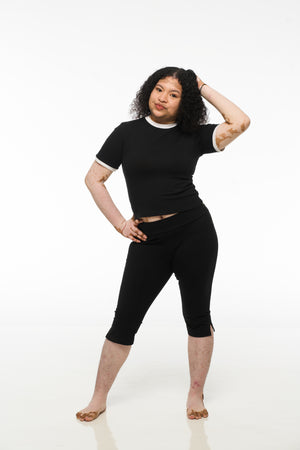 Capri Pants in Black
