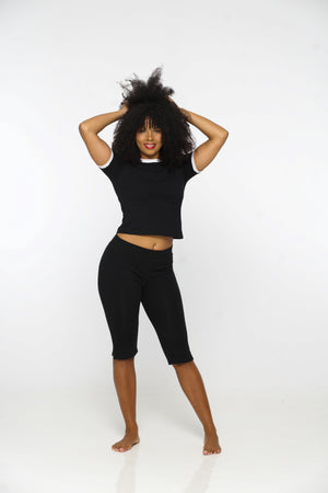 Capri Pants in Black