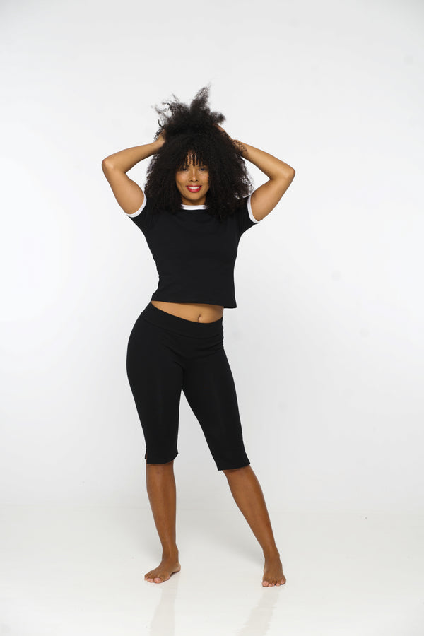 Capri Pants in Black