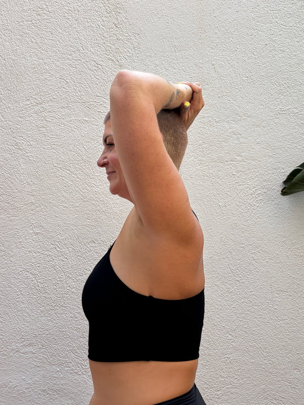 CROP VEST 3 PACK in Black, Mustard Seed and Black Blot