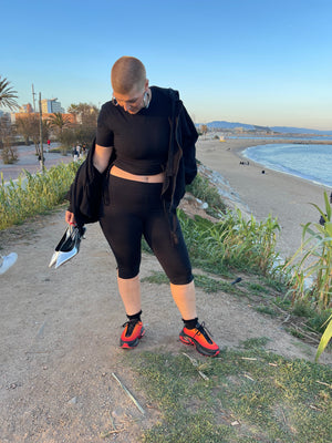 Capri Pants in Black