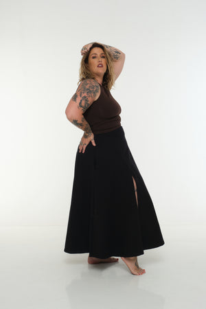 NEW IZA MID CROP  3 PACK  in Cafè, Polka dot and Black