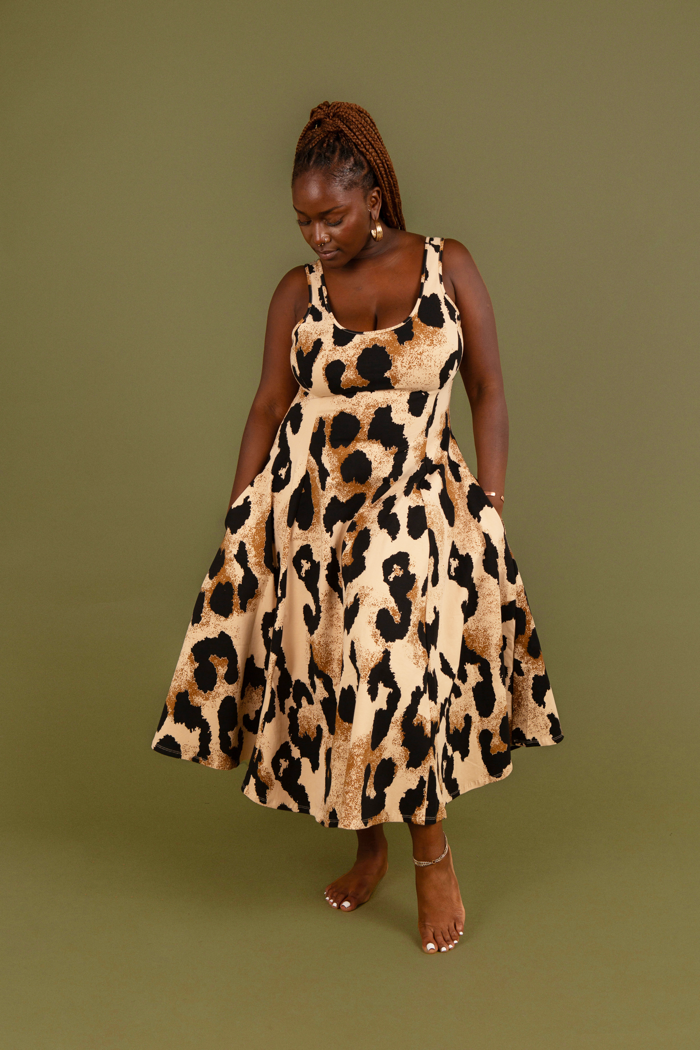 Asri Api Dress in New Leopard