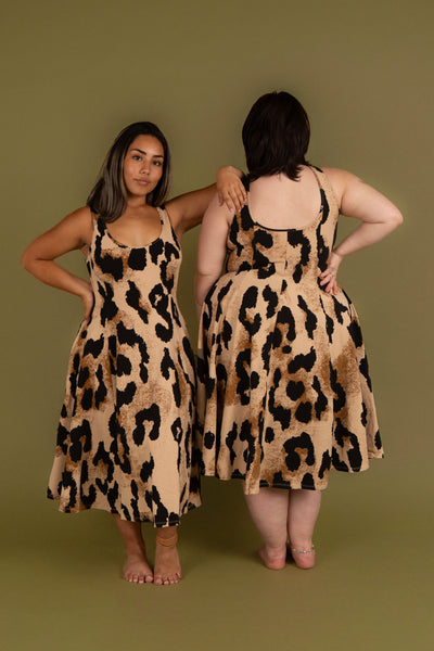 Asri Api Dress Petite in New Leopard