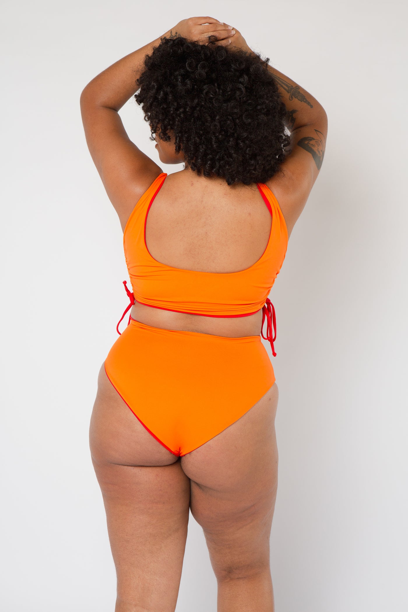 Full Cover Reversible High Waist In All The Fire