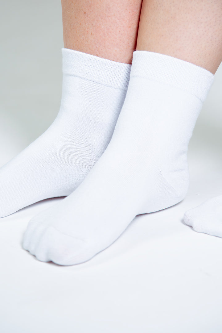Ankle Sox in White
