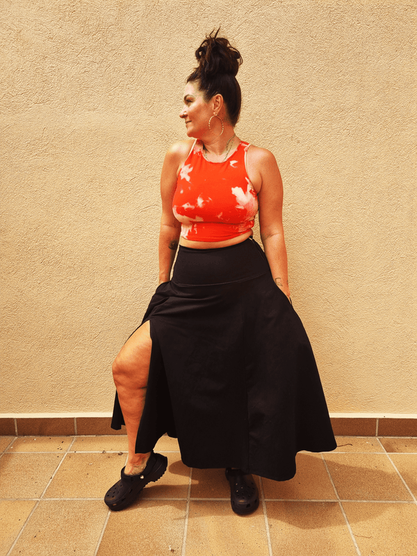 Asri Skirt in Black - Manners London