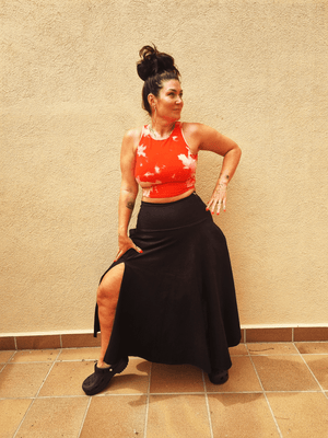 Asri Skirt in Black - Manners London