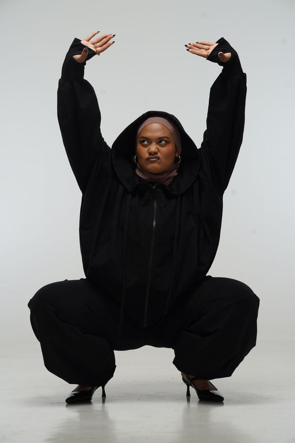 Balloon Trackies in Black - Manners London