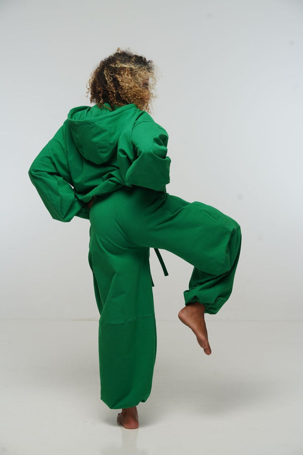 Balloon Trackies in Grass Green - Manners London
