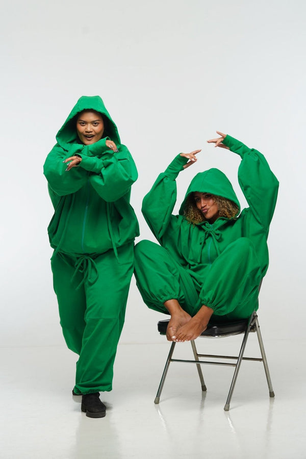 Balloon Trackies in Grass Green - Manners London