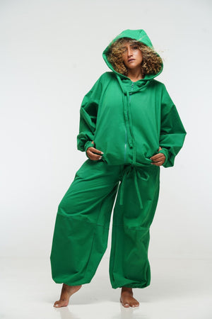 Balloon Trackies in Grass Green - Manners London