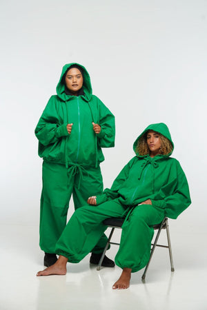 Balloon Trackies in Grass Green - Manners London