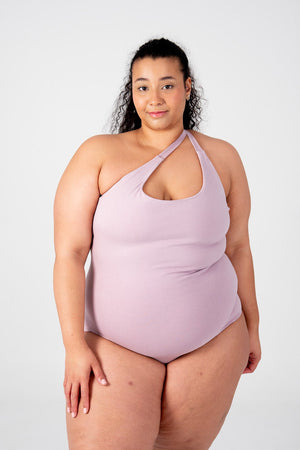 Beela Bodysuit Tall In Violet Ice - Manners London