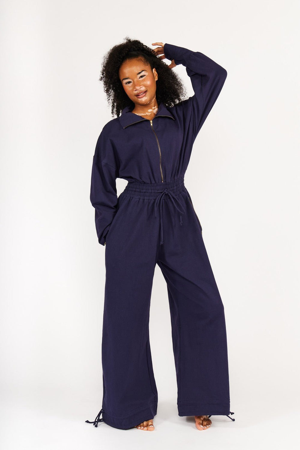 Boiler Suit Petite in Eclipse - Manners London