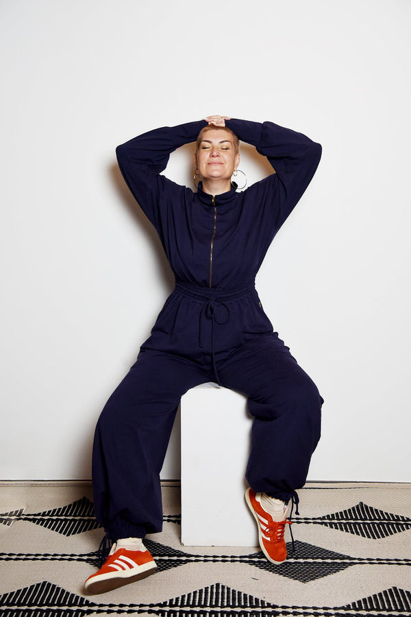 Boiler Suit Petite in Eclipse - Manners London