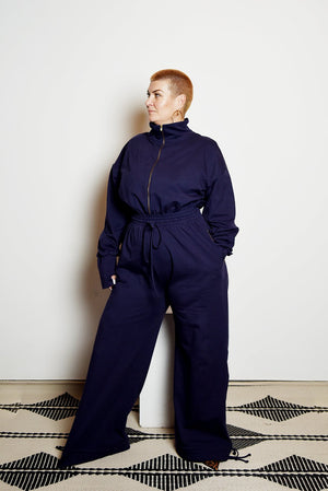 Boiler Suit Petite in Eclipse - Manners London