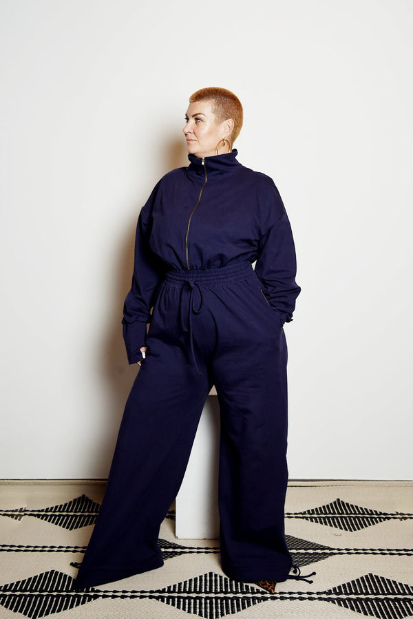 Boiler Suit Petite in Eclipse - Manners London