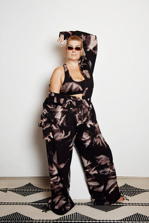 Boiler Suit Petite in Hujan Manis - Manners London