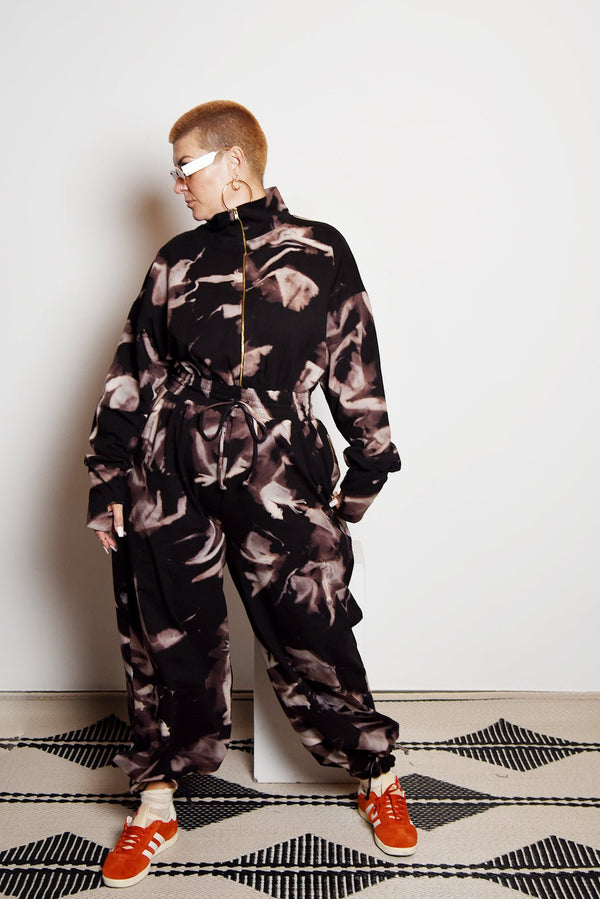 Boiler Suit Petite in Hujan Manis - Manners London