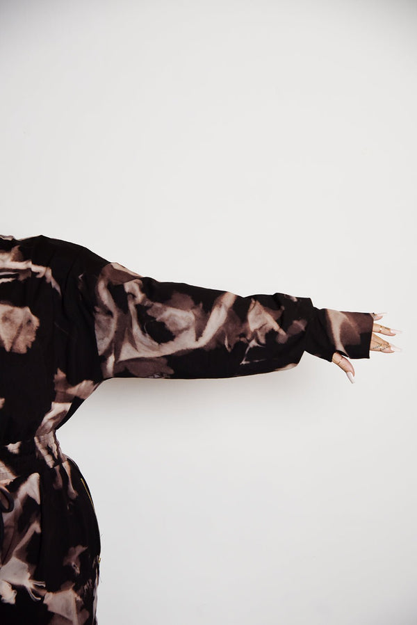 Boiler Suit Petite in Hujan Manis - Manners London