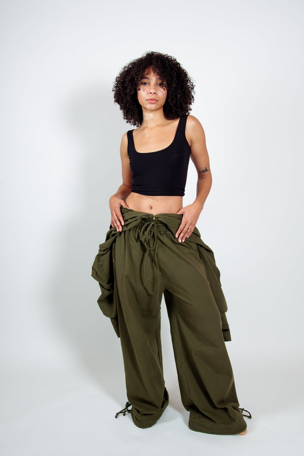 Boiler Suit Regular in Khaki Green - Manners London