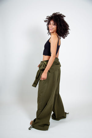 Boiler Suit Regular in Khaki Green - Manners London